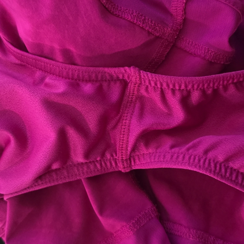 Athleta Racwr Run Vibrant Pink Women's Athletic Shorts Size S - Picture 6 of 6